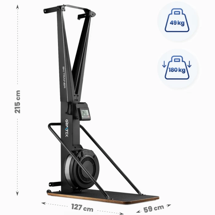 Irklavimo treniruoklis Gymtek Ergometer Ski Trainer LCD Irklavimo treniruoklis Gymtek Ergometer Ski Trainer LCD