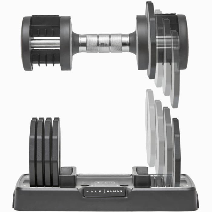 Keičiamo svorio / reguliuojami hanteliai Half Human Select-C 5-25kg (1 ...