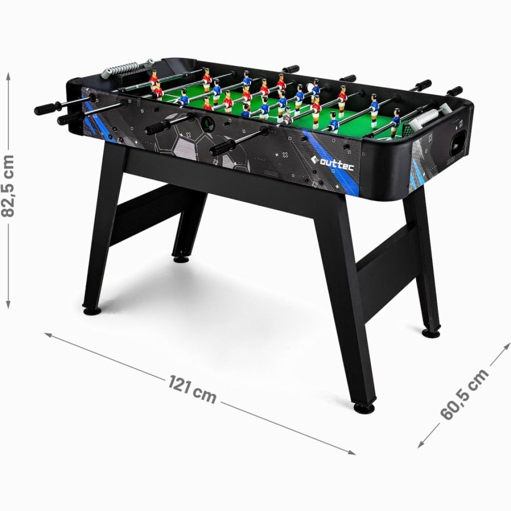 Game table Outtec Home Football Table Gamma Black