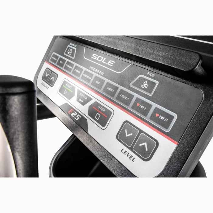 Elipsinis treniruoklis Sole Fitness E25 LCD Elipsinis treniruoklis Sole Fitness E25 LCD