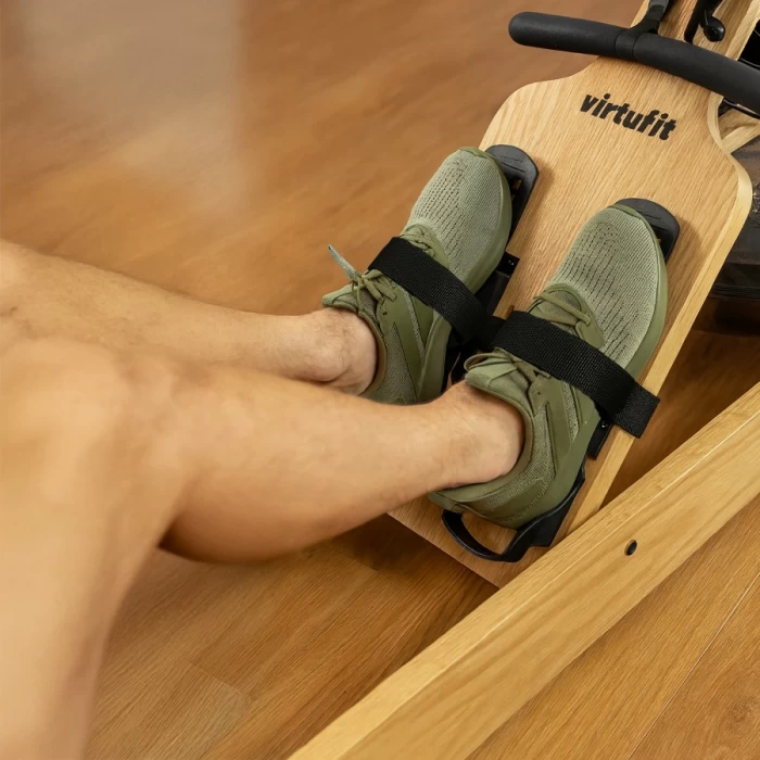 Irklavimo treniruoklis VirtuFit Elite Rower Oak LCD Irklavimo treniruoklis VirtuFit Elite Rower Oak LCD