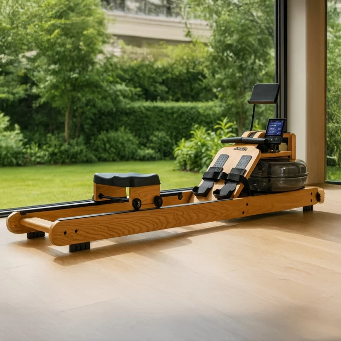 Irklavimo treniruoklis VirtuFit Elite Rower Oak LCD Irklavimo treniruoklis VirtuFit Elite Rower Oak LCD
