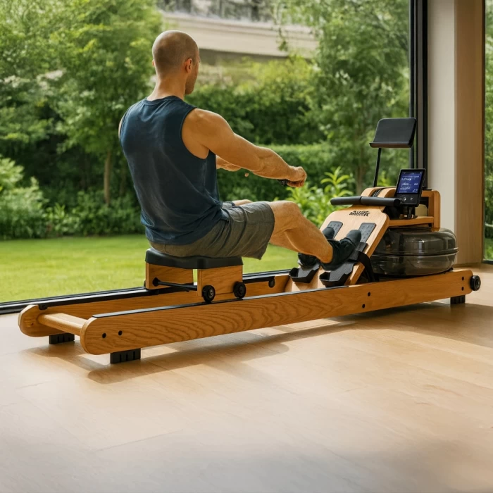 Irklavimo treniruoklis VirtuFit Elite Rower Oak LCD Irklavimo treniruoklis VirtuFit Elite Rower Oak LCD
