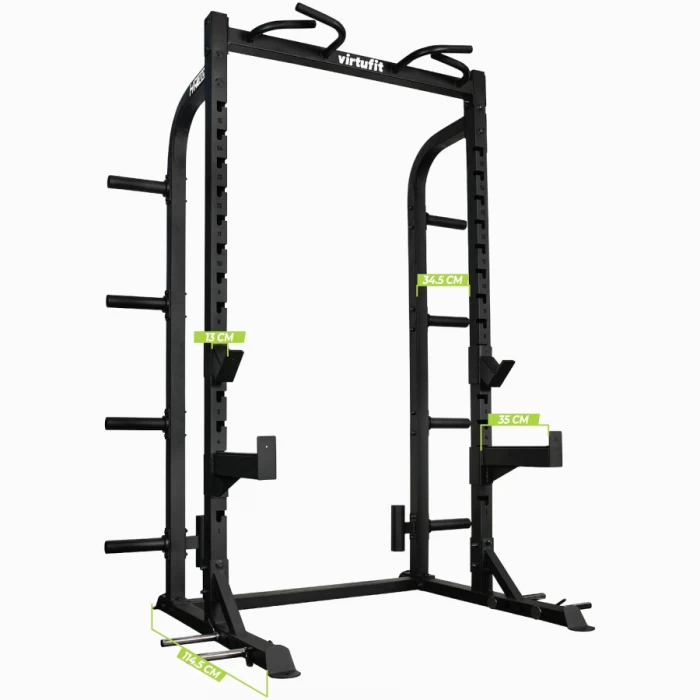 Daugiafunkcinis jėgos treniruoklis VirtuFit Half Rack HR100